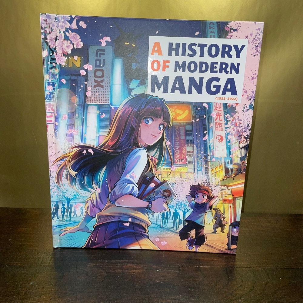 A History Of Modern Manga Nadou Mattieu Pinon Japan Comic  Hardcover‎ book
